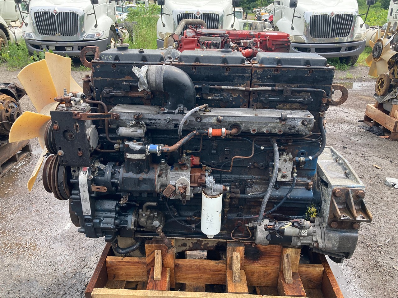 1990 Cummins N14 330hp Mechanical Diesel Engine w/Jakes